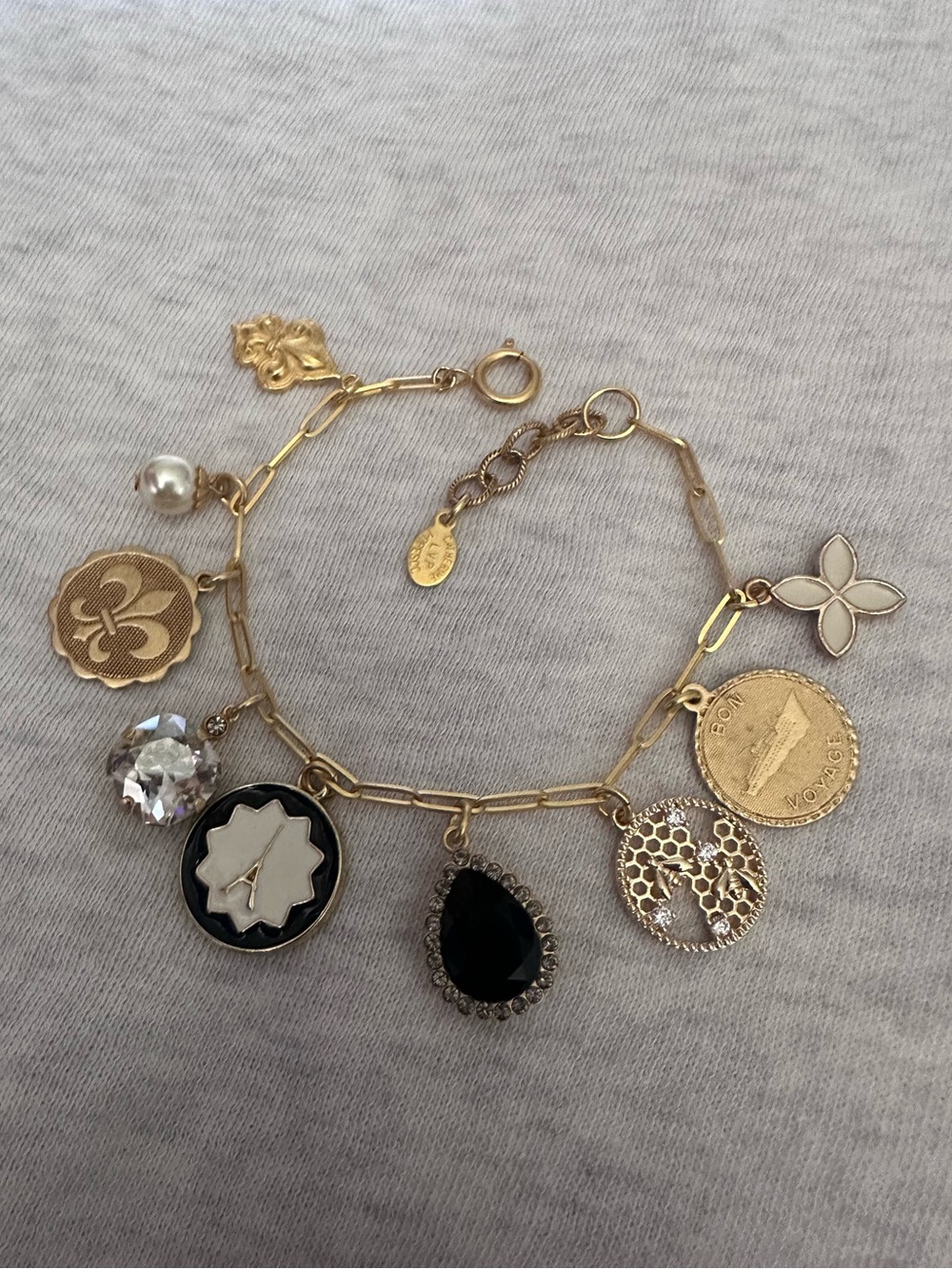 Brand New Catherine Popesco Charm Bracelet